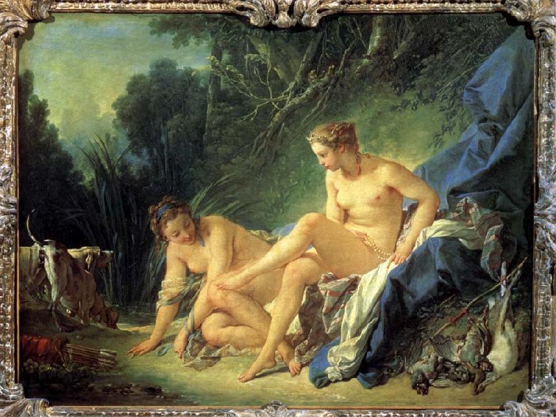 Francois Boucher Diana After Bathing china oil painting image